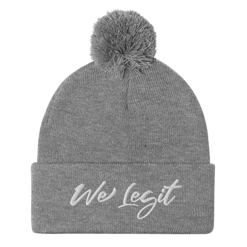 We Legit Pom-Pom Beanie