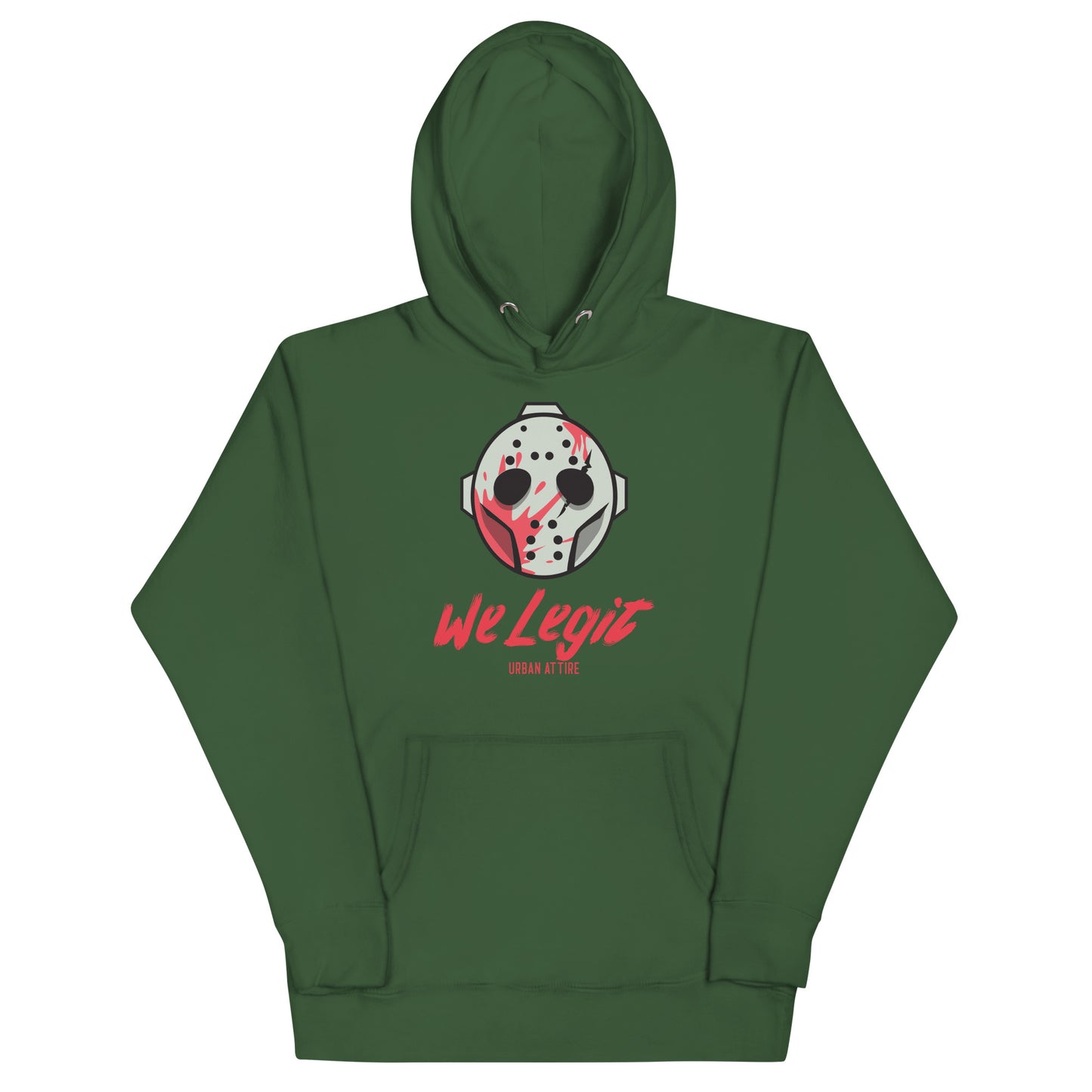 We Legit Hockey Mask Hoodie