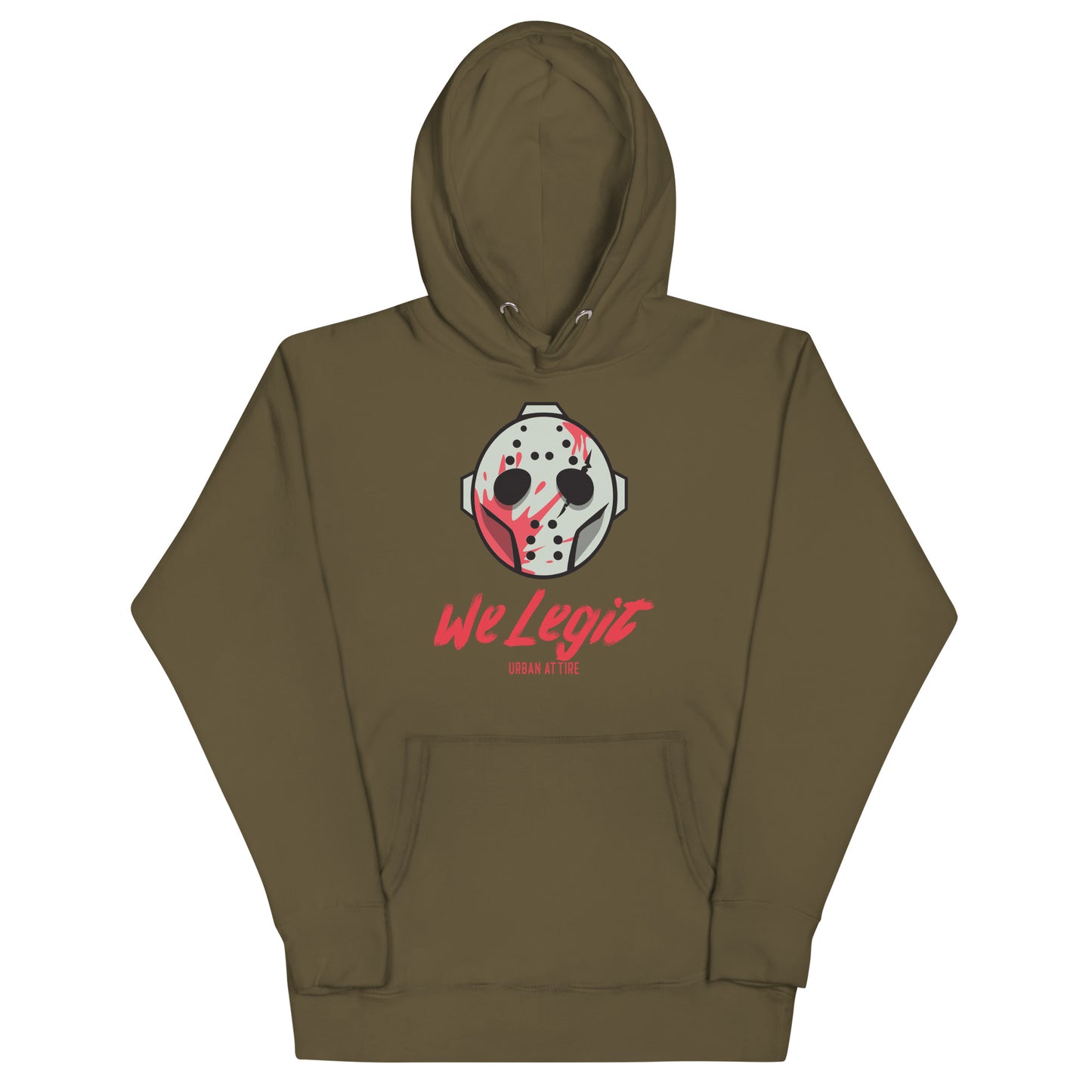 We Legit Hockey Mask Hoodie