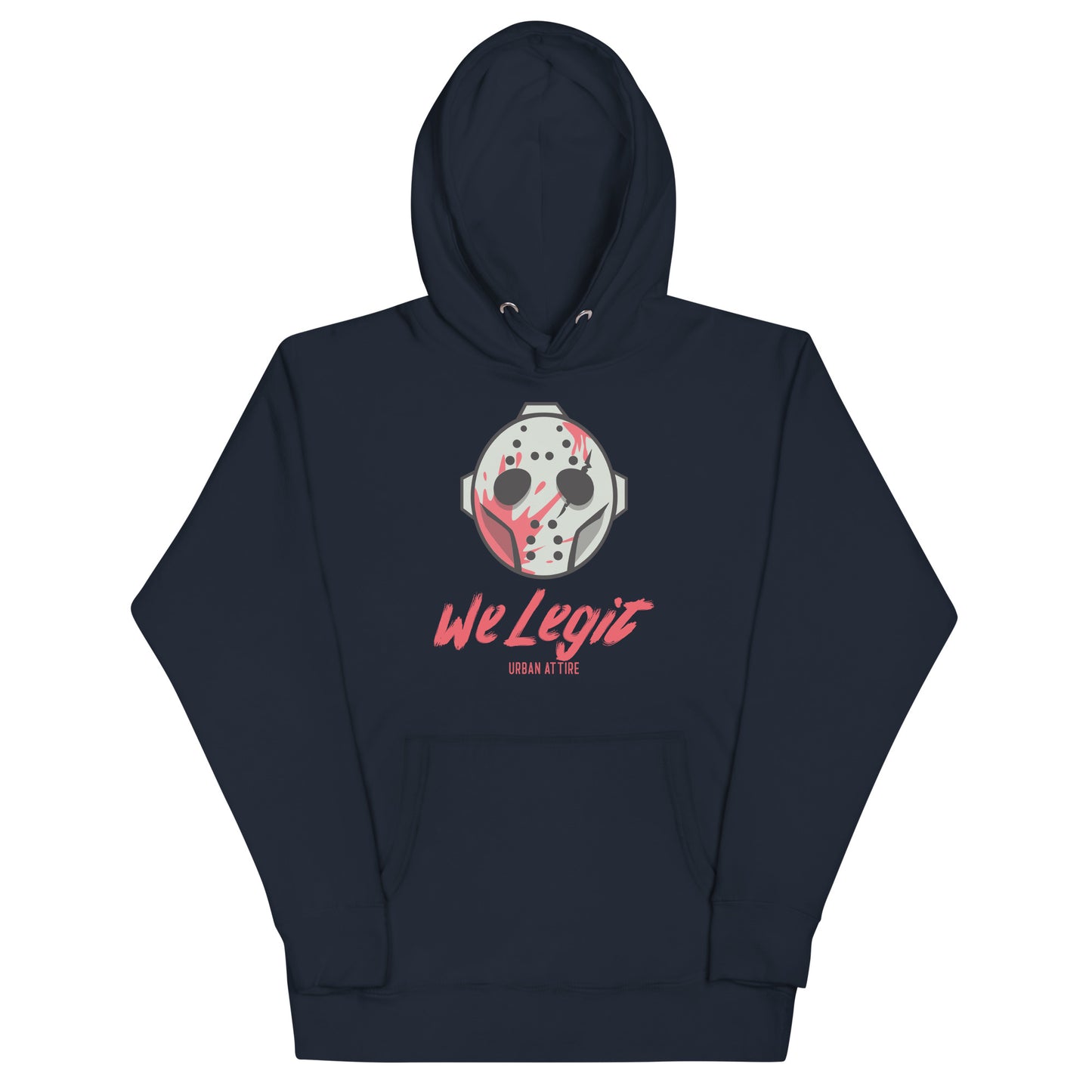 We Legit Hockey Mask Hoodie