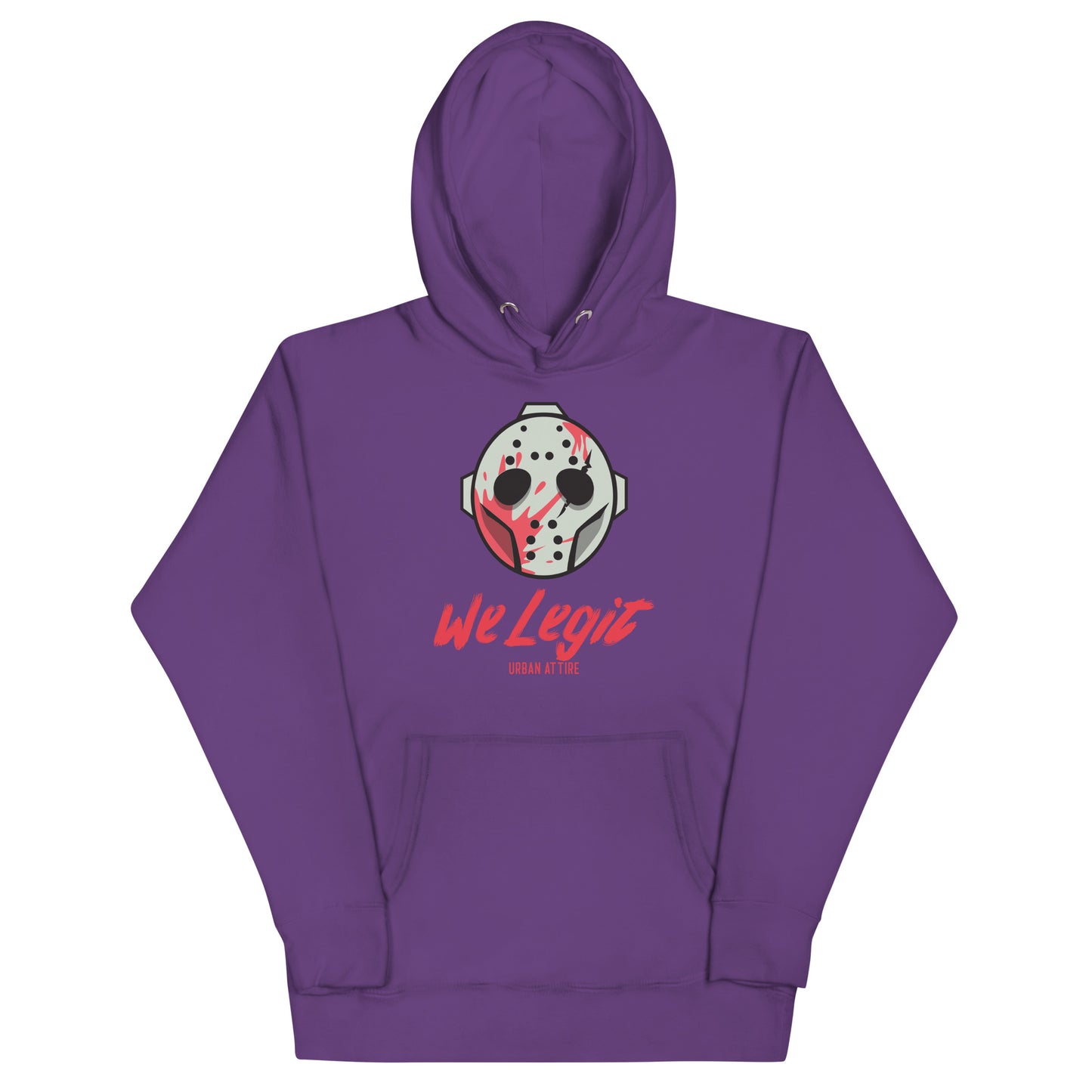 We Legit Hockey Mask Hoodie