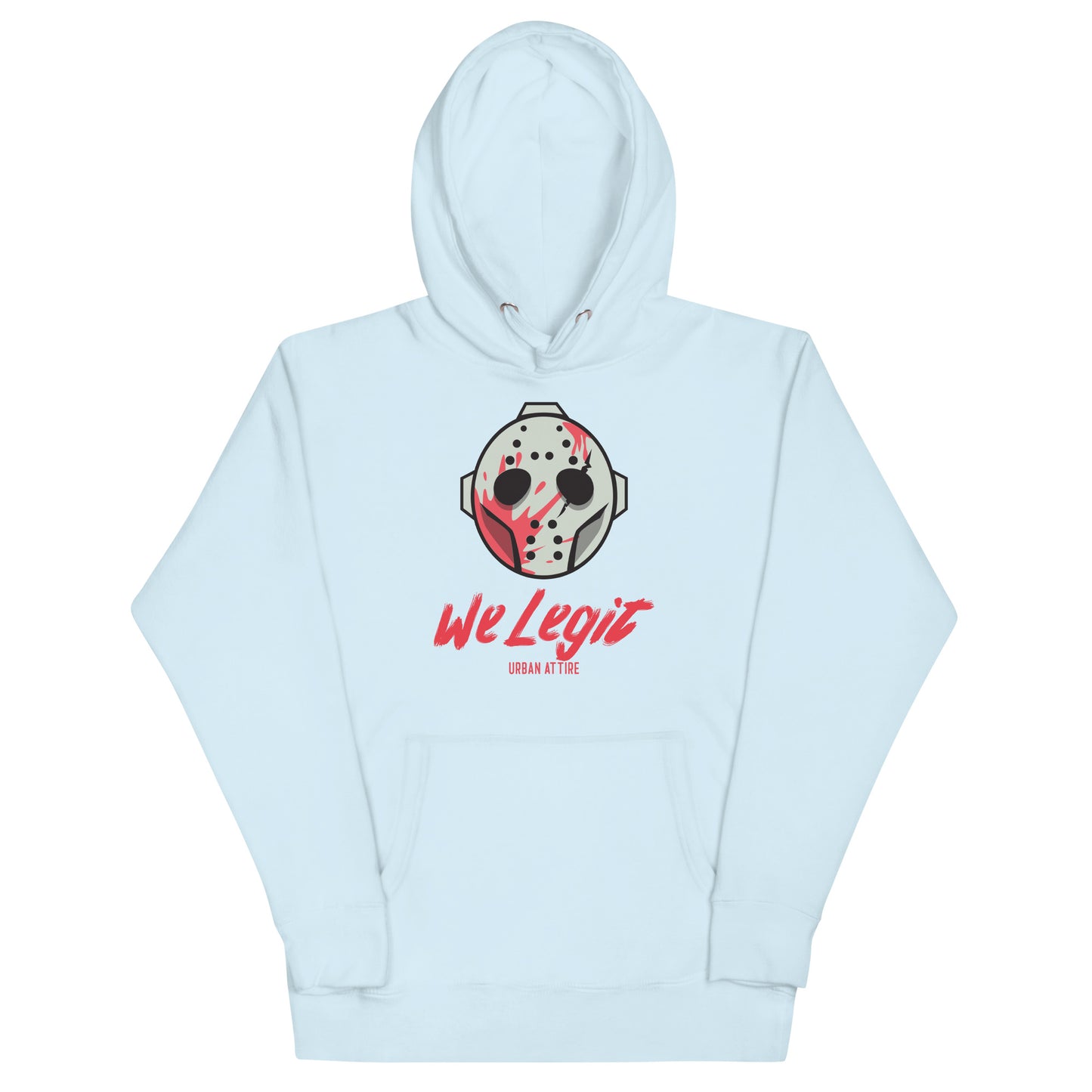 We Legit Hockey Mask Hoodie