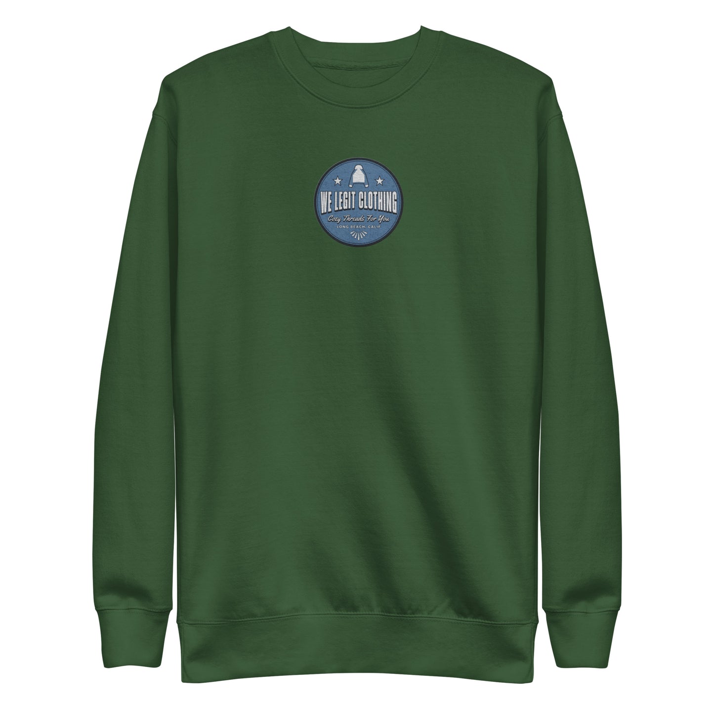 We Legit Embroidery Sweatshirt