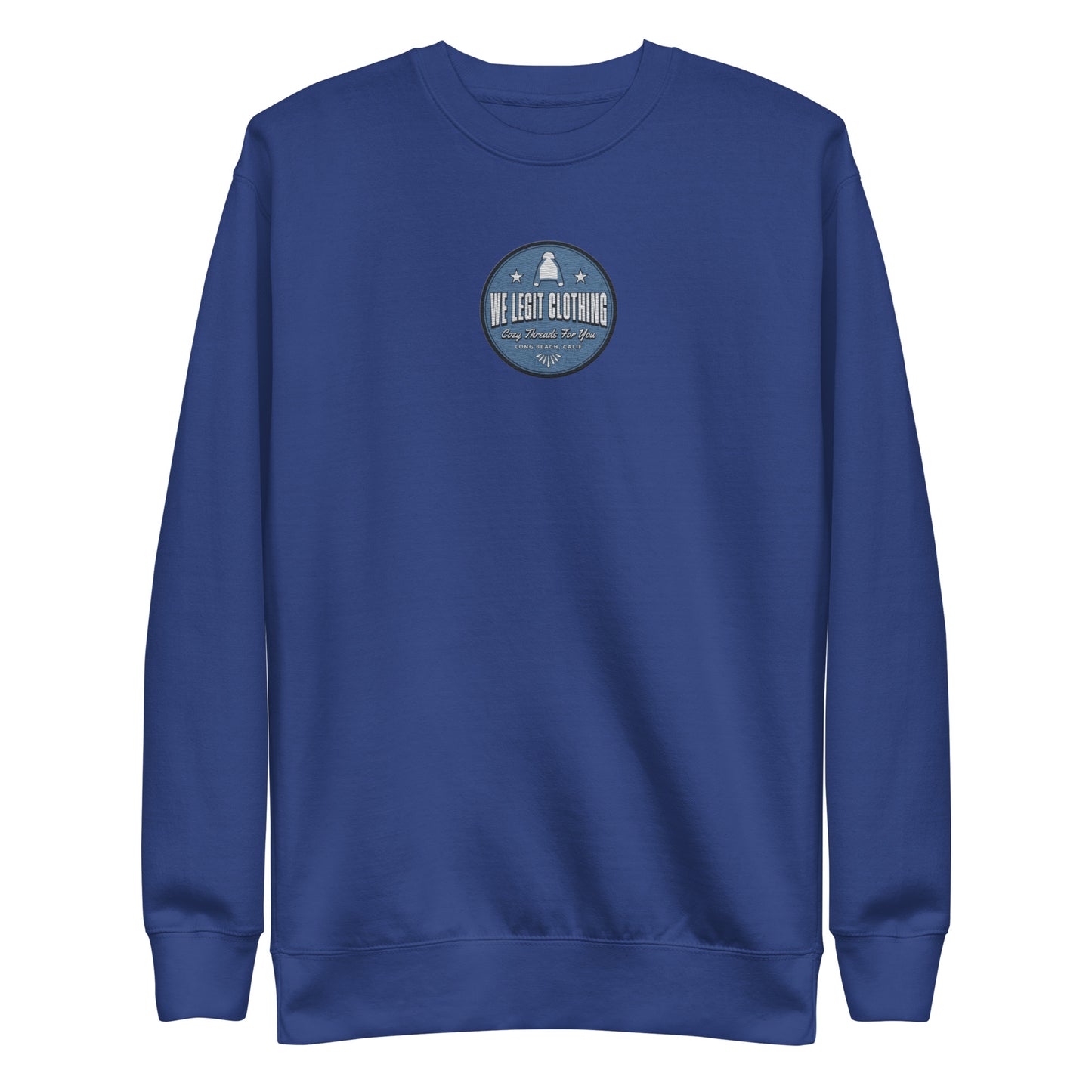We Legit Embroidery Sweatshirt