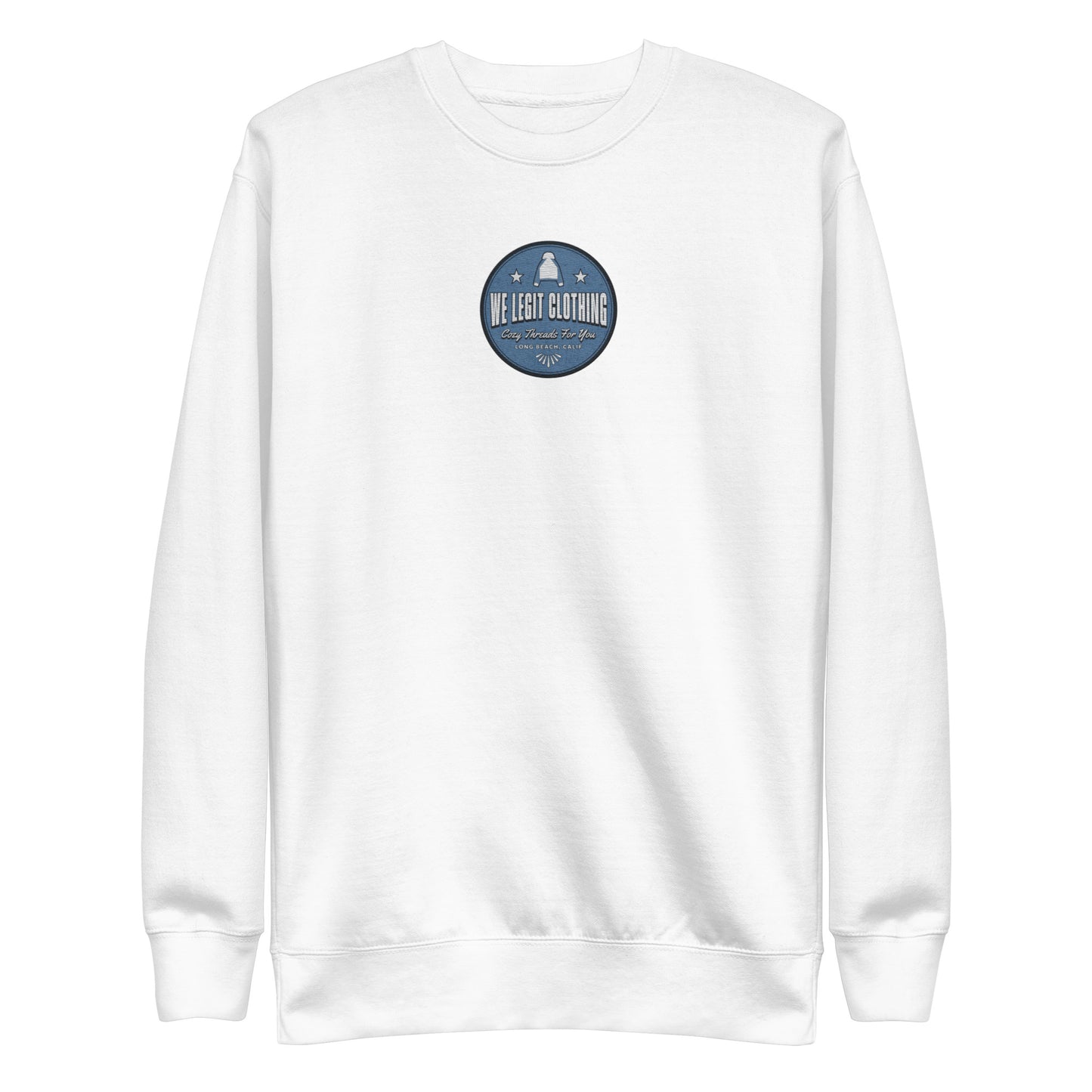 We Legit Embroidery Sweatshirt